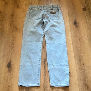 Wrangler Light Blue Straight Leg Jeans